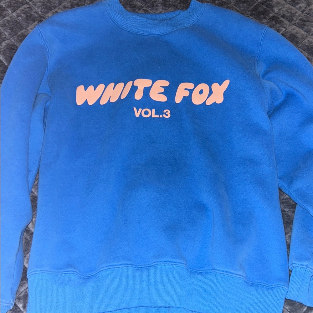 White fox crewneck